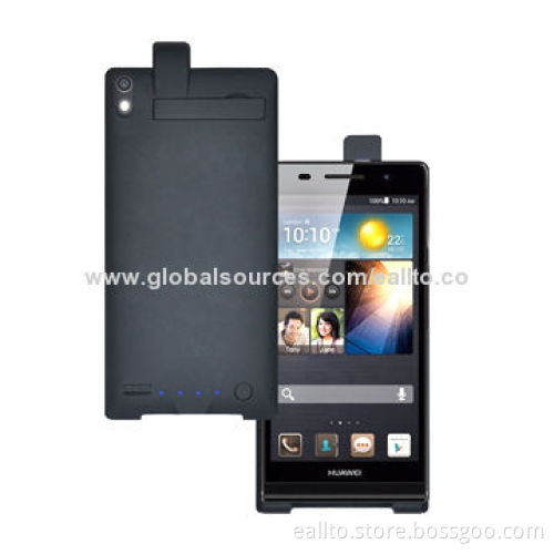 Battery Case for Huawei Ascend P6 with 2,800mAh